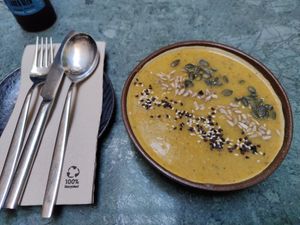 Soup at The Green Affair - Chiado in Lisbon