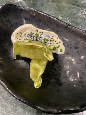 Gyoza  at The Green Affair - Chiado in Lisbon