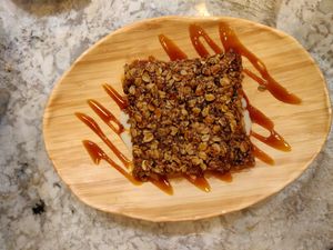 Crumble at The Green Affair - Chiado in Lisbon