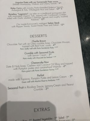 Sweet vegan  at The Green Affair - Chiado in Lisbon