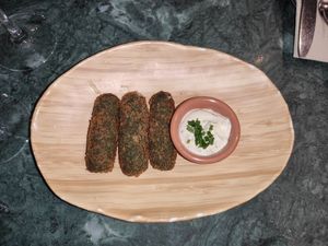Spinach Croquettes #Veganuary at The Green Affair - Chiado in Lisbon