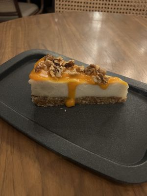 Cheesecake raw  at The Green Affair - Chiado in Lisbon