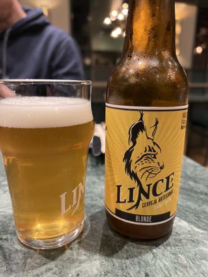 Blond bier  at The Green Affair - Chiado in Lisbon