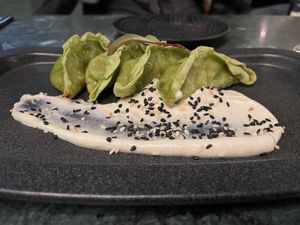 Gyoza  at The Green Affair - Chiado in Lisbon