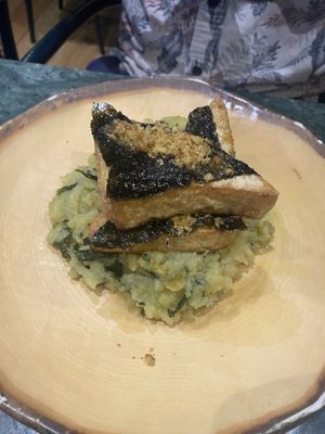 Boneless Lagareiro - the showstopper!  at The Green Affair - Chiado in Lisbon