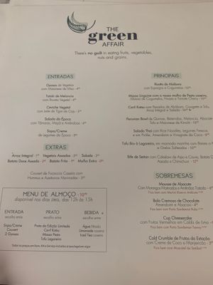   at The Green Affair - Chiado in Lisbon