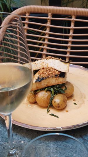 Tofu à lagareiro at The Green Affair - Chiado in Lisbon