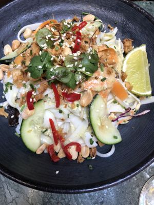 Thai salad  at The Green Affair - Chiado in Lisbon