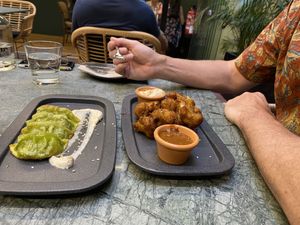 Gyoza  at The Green Affair - Chiado in Lisbon