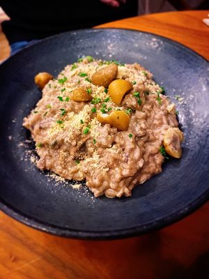 Risotto  at The Green Affair - Chiado in Lisbon
