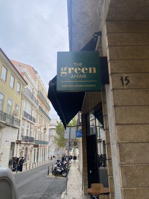 Outside   at The Green Affair - Chiado in Lisbon