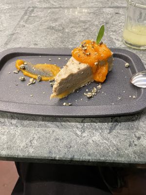 Pumpkin cheesecake   at The Green Affair - Chiado in Lisbon