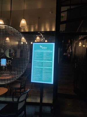 Outside at The Green Affair - Chiado in Lisbon