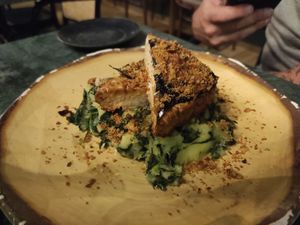 Tofu à lagareiro at The Green Affair - Chiado in Lisbon