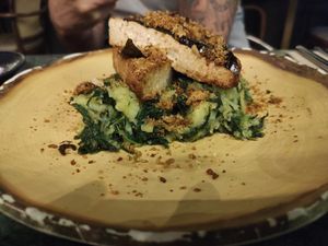 Tofu à lagareiro at The Green Affair - Chiado in Lisbon