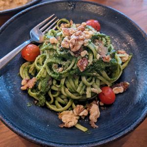 Linguine al pesto at The Green Affair - Chiado in Lisbon