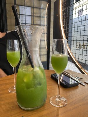 Green Sangria  at The Green Affair - Chiado in Lisbon