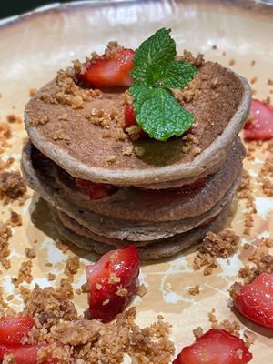 Pancakes at The Green Affair - Chiado in Lisbon