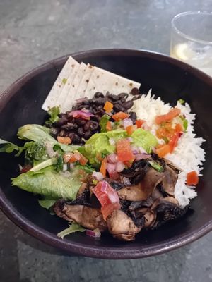 Main Dish - Burrito Bowl at The Green Affair - Chiado in Lisbon
