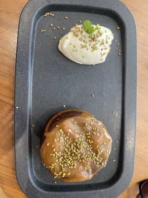 Chocolate dessertt  at The Green Affair - Chiado in Lisbon