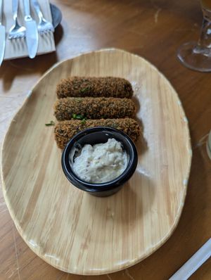 Croquettes at The Green Affair - Chiado in Lisbon