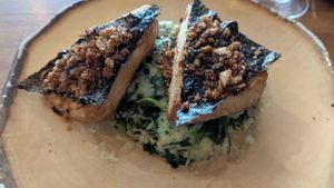 Tofu Lagareiro at The Green Affair - Chiado in Lisbon