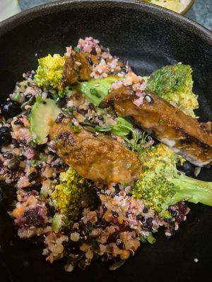 Superbowl with added seitan at The Green Affair - Chiado in Lisbon