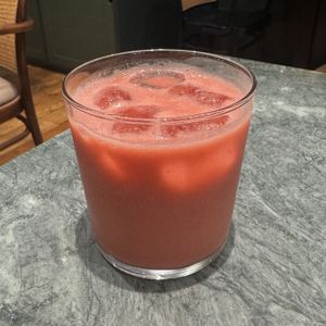 Mixed fruits mocktail  #Veganuary at The Green Affair - Chiado in Lisbon