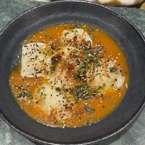 Cashew Ravioli  #Veganuary at The Green Affair - Chiado in Lisbon