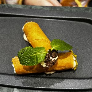 Cannoli  #Veganuary at The Green Affair - Chiado in Lisbon