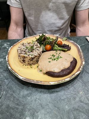 Seitan steak  at The Green Affair - Chiado in Lisbon