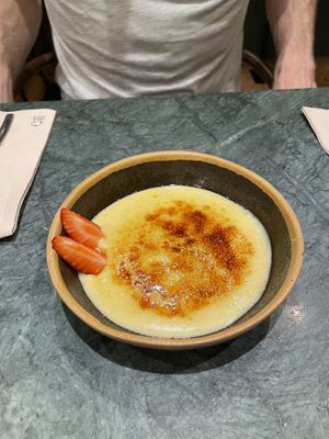 Crème brûlée   at The Green Affair - Chiado in Lisbon