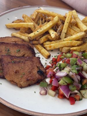 Were told the salad was “the sauce"  at The Green Affair - Chiado in Lisbon
