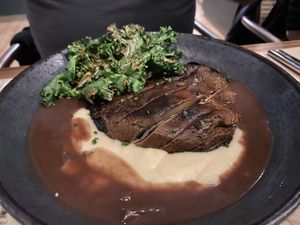 Portobello (main course) at The Green Affair - Chiado in Lisbon