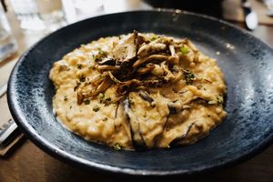 Risotto  at The Green Affair - Chiado in Lisbon
