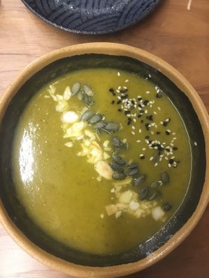 Soup  at The Green Affair - Chiado in Lisbon