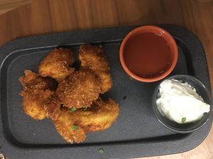 Cauliflower bites  at The Green Affair - Chiado in Lisbon