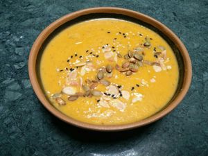 Soup of the day at The Green Affair - Chiado in Lisbon