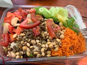 Salad at Freshpoint Deli in Mendoza