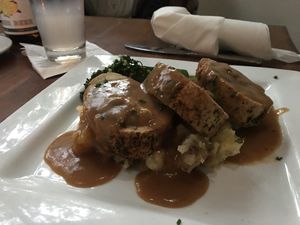 Stuffed chicken (special) at Darbster in West Palm Beach