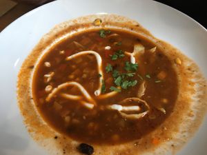 Tortilla soup (special) at Darbster in West Palm Beach