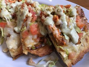 Vegan Buffalo chicken pizza (special) at Darbster in West Palm Beach