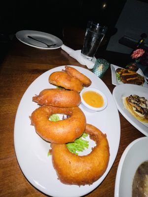 Onion rings   at Darbster in West Palm Beach