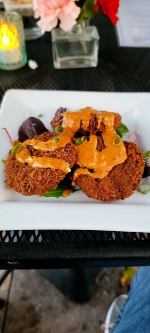 I could eat the palm cakes all day everyday at Darbster in West Palm Beach