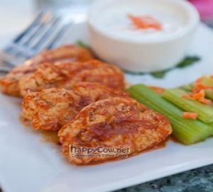 Vegan wings at Darbster in West Palm Beach