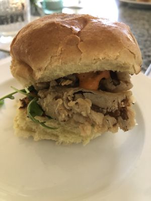 Mushroom sliders  at Darbster in West Palm Beach