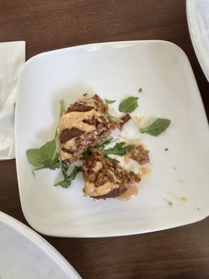 Crab cakes didn’t even make it to a photo! 🙈  at Darbster in West Palm Beach