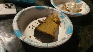 Pumpkin cheesecakee  at Darbster in West Palm Beach