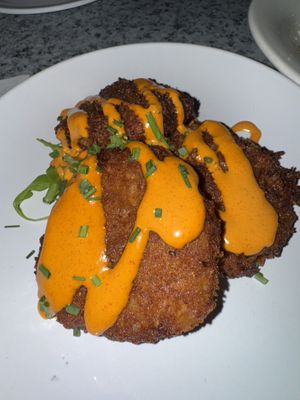 Starter- Palm Cakes  at Darbster in West Palm Beach