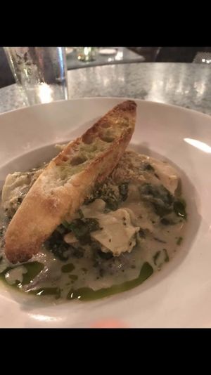 Vegan lasagne at Darbster in West Palm Beach